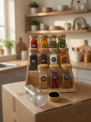 Canister Set Za Spices 70000/= Set
