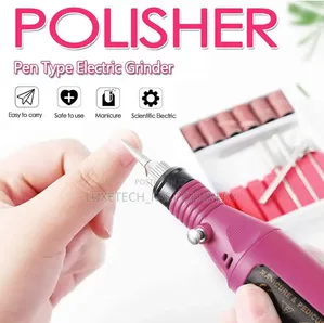 Portable Electric Nail Drill Kit E-File Machine - Manicure, Pedicure