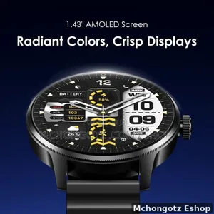 Oraimo Watch 5R Pro OSW-830 AMOLED Smart Watch 1.43 Inch IP68