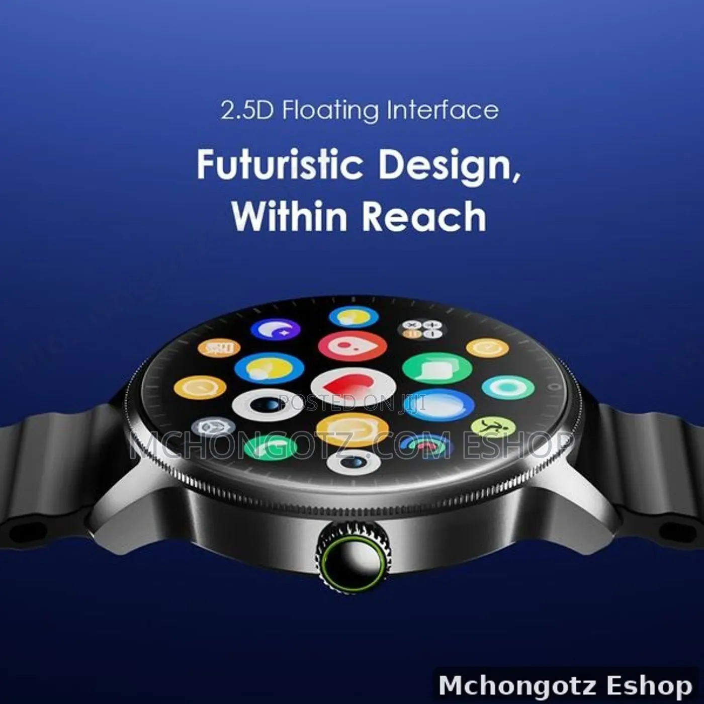 Oraimo Watch 5R Pro OSW-830 AMOLED Smart Watch 1.43 Inch IP68