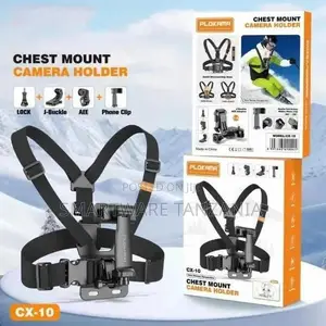 Plokama Action Camera Chest Mount Harness Strap for Gopro Phones