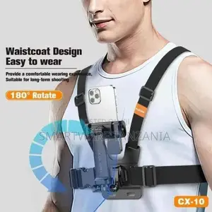 Plokama Action Camera Chest Mount Harness Strap for Gopro Phones