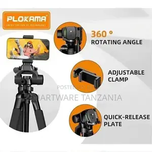 PLOKAMA PK 9930 Tripod 150 CM: Camera Camcorder Stand for Photography