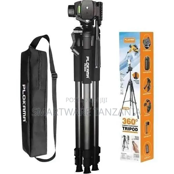 PLOKAMA PK-9930 Professional Tripod for Photography and Videography.