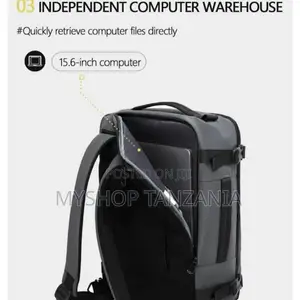 Grey Bruno Cavalli 17200 Travel Backpack