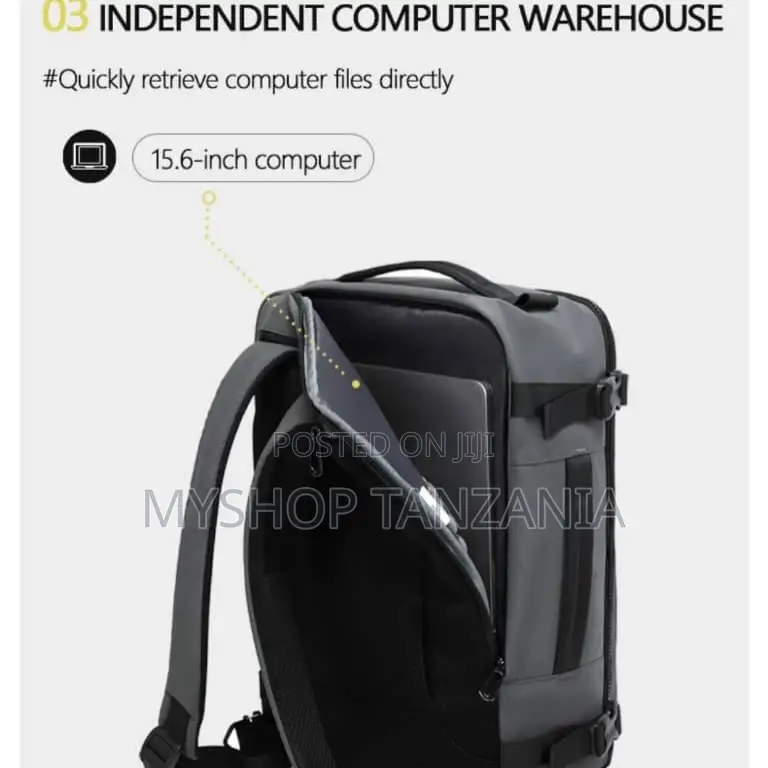 Grey Bruno Cavalli 17200 Travel Backpack