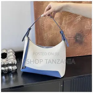 Woven Canvas Hobo Bag