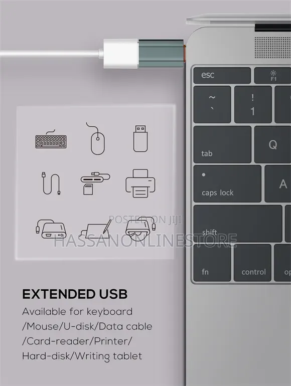 LDNIO USB Convertor Type-C to USB a Adapter