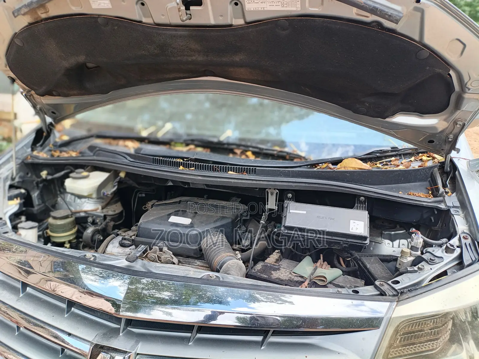 Toyota Alphard 2007 Silver