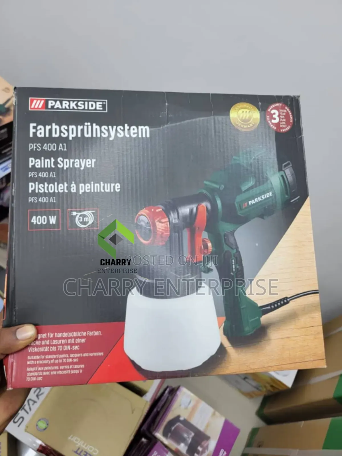 Parkside Paint Spray Gun 400W Mashine Ya Kupuliza Rangi From GERMANY