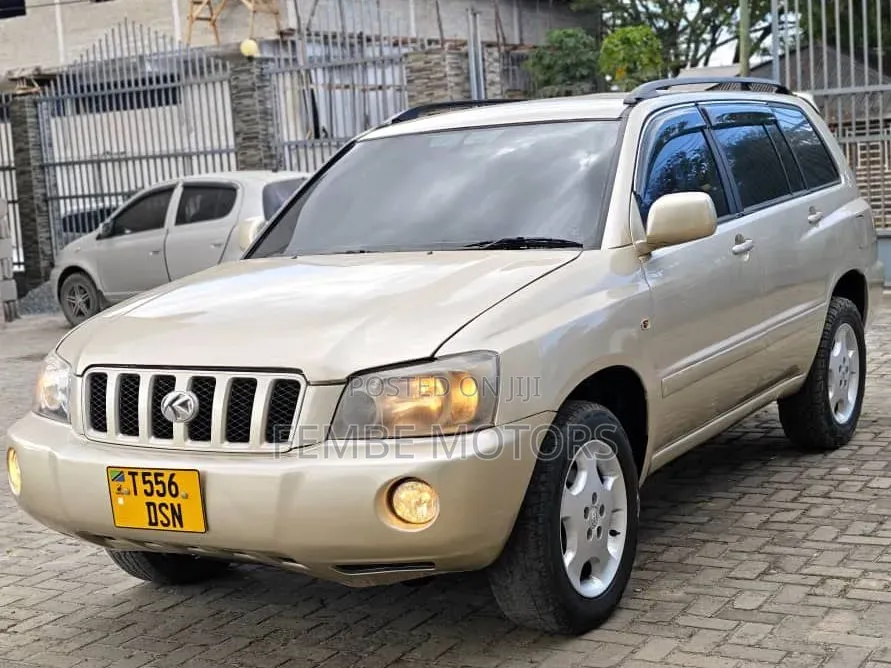 Toyota Kluger 2005 Gold