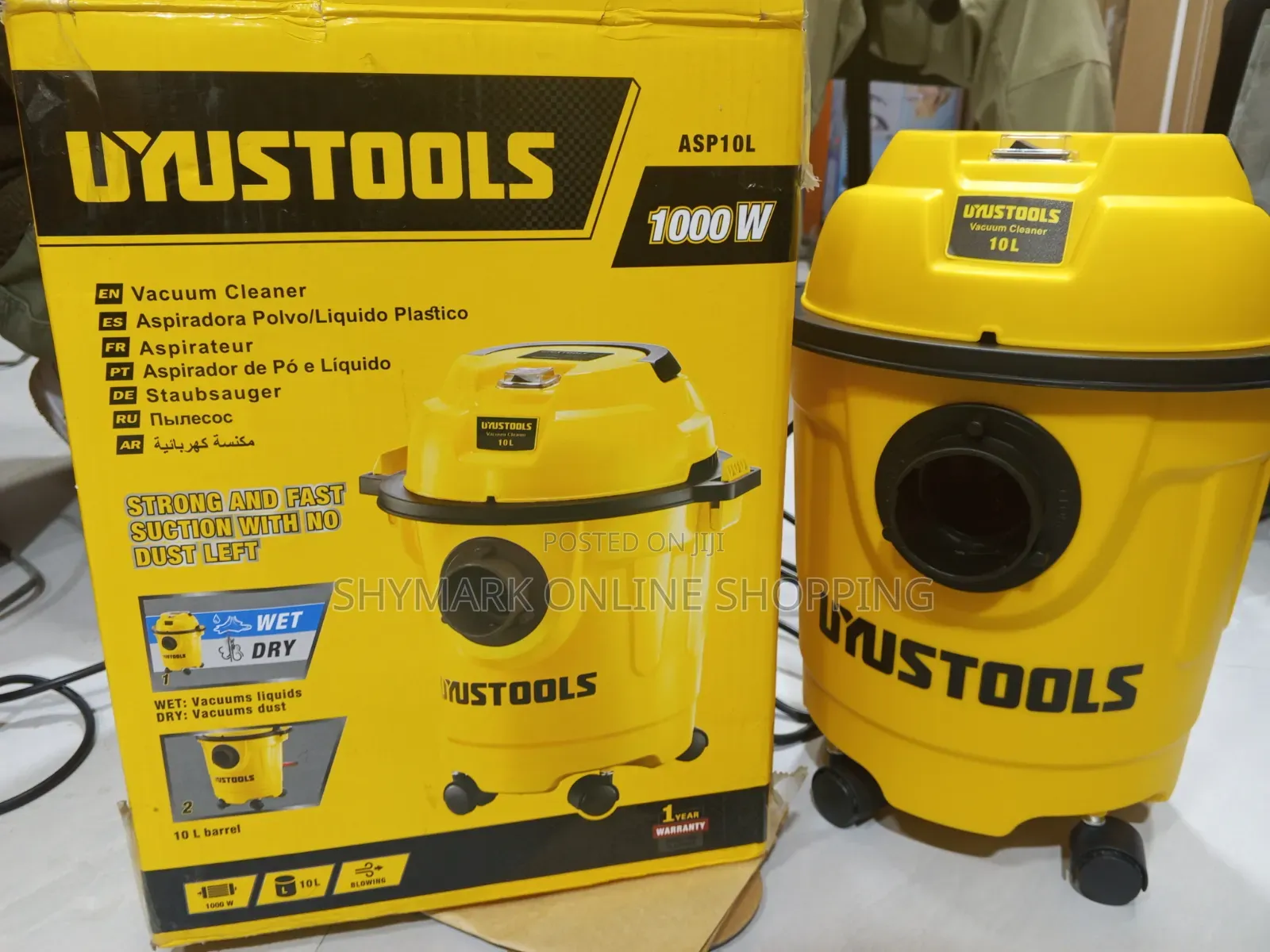 Uyustools Vaccum Cleaner 10L Capacity