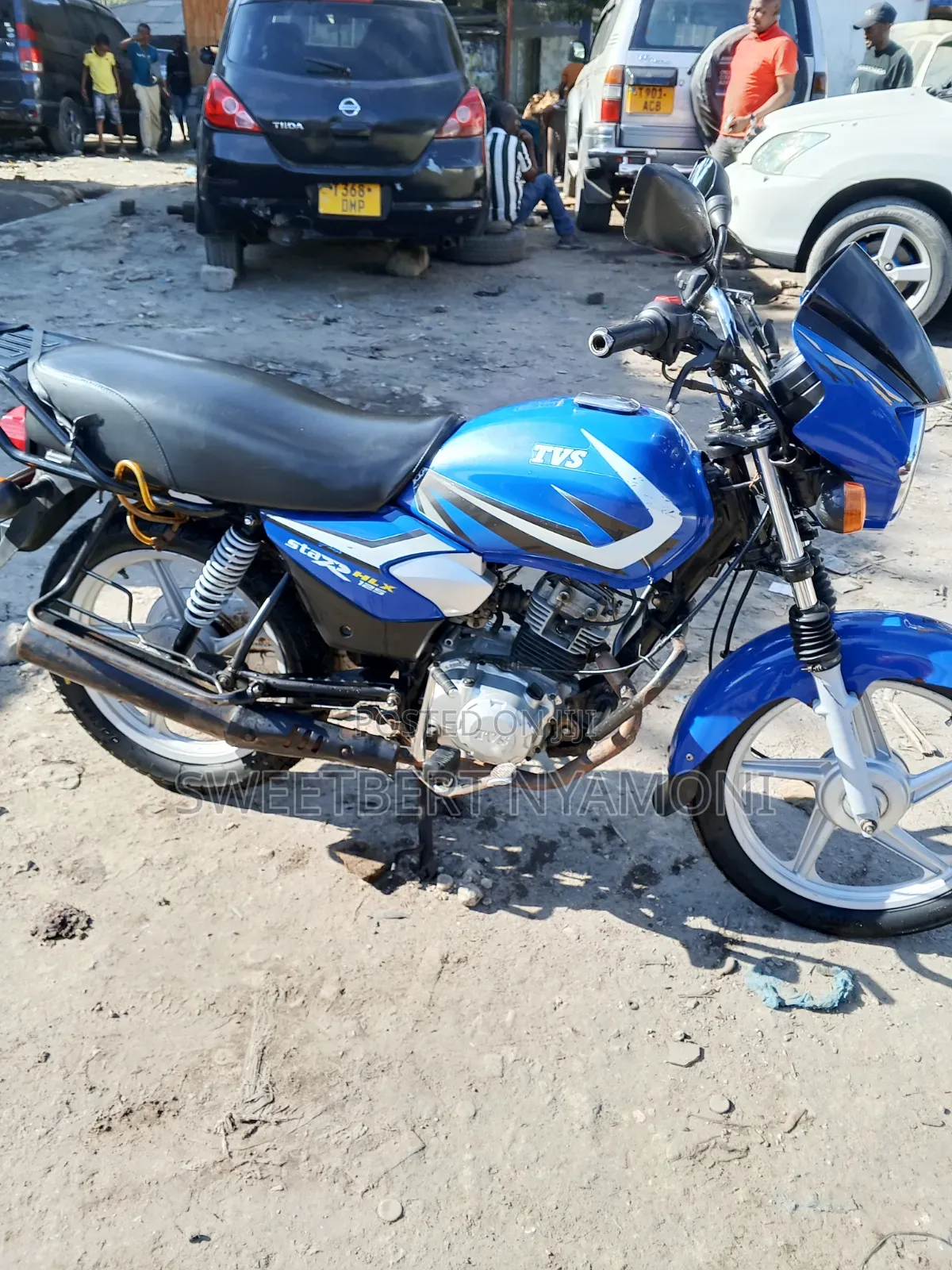 TVS HLX 125 2023 Blue