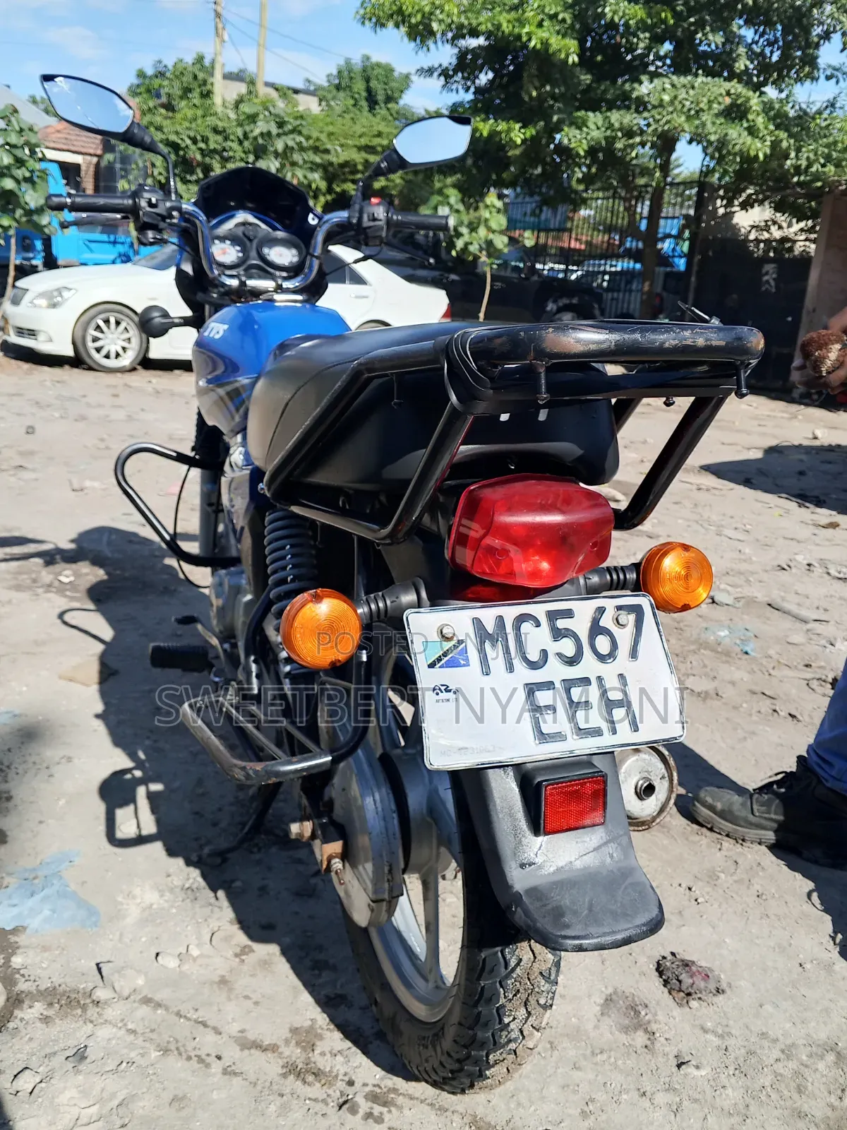 TVS HLX 125 2023 Blue