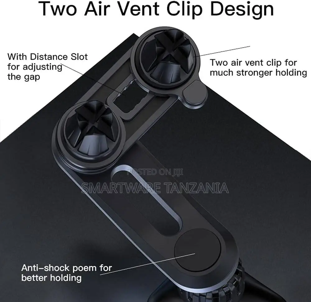 Yesido Double Air Outlet 720 Degree Adjustable Universal Car Holder