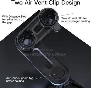 Yesido Double Air Outlet 720 Degree Adjustable Universal Car Holder