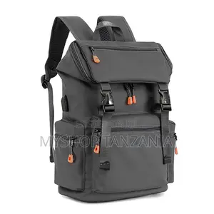 Ristoss Vintier Backpack Features a Top Flap With Zipper Closure