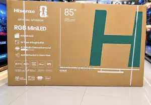 Hisense RGB MinLED TV 85inches Model 85UR9S