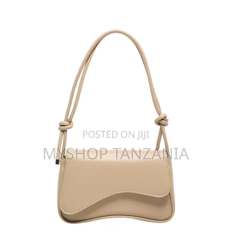 Beige Commuter Saddle Bag