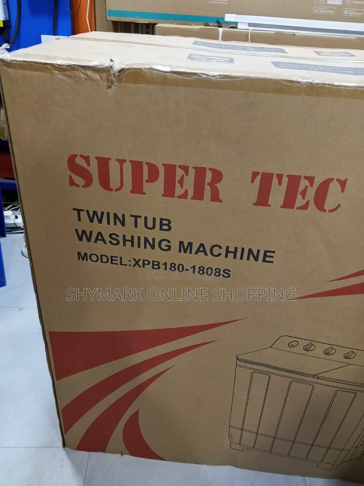Super Tec Washing Machine Twin Tub 17KG