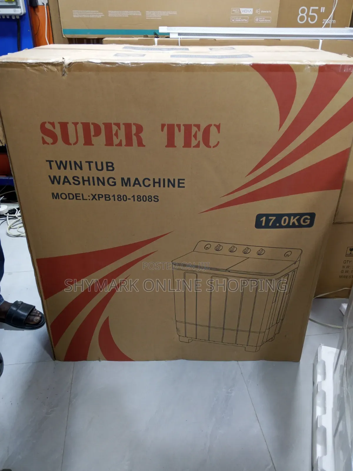 Super Tec Washing Machine Twin Tub 17KG