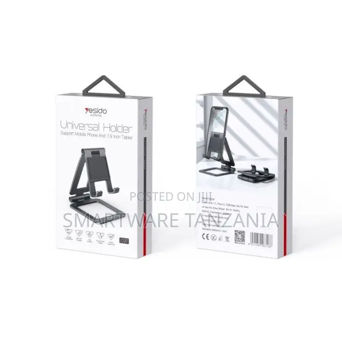 Yesido Universal Mobile and Tablet Holder, Adjustable Up to 7.9 Inches