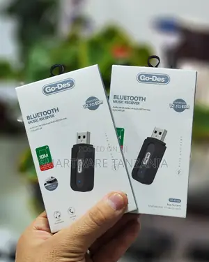 Go-Des Bluetooth Music Receiver V2.1+EDR, 10M Range, USB Output, AUX
