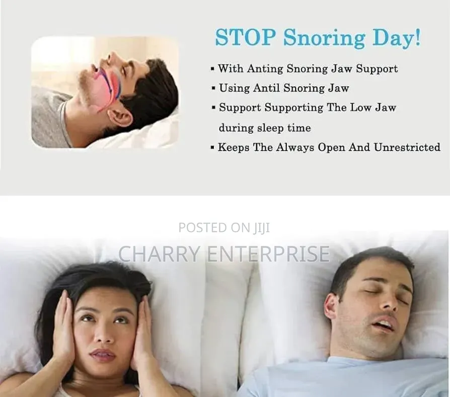 ZBAND ANTI SNORING CHIN STRAP Inapunguza Kukoroma Wakati Wa Kulala