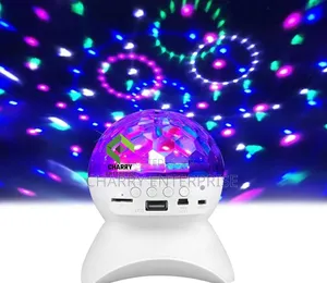 Rechargeable Disco Ball Bluetooth Music Party Light and Speaker