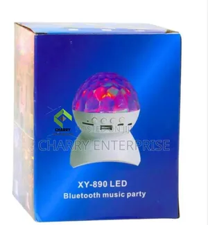 Rechargeable Disco Ball Bluetooth Music Party Light and Speaker
