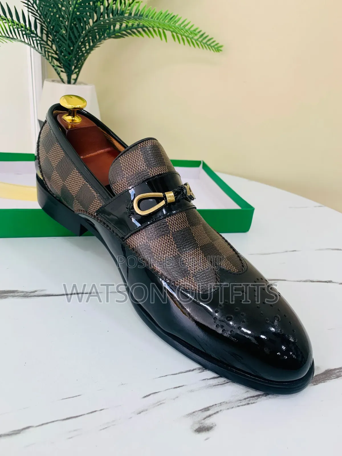 2 Colours 2 Brands CR7 ALDO MEN'S LEATHER SHOES or Original Mocca