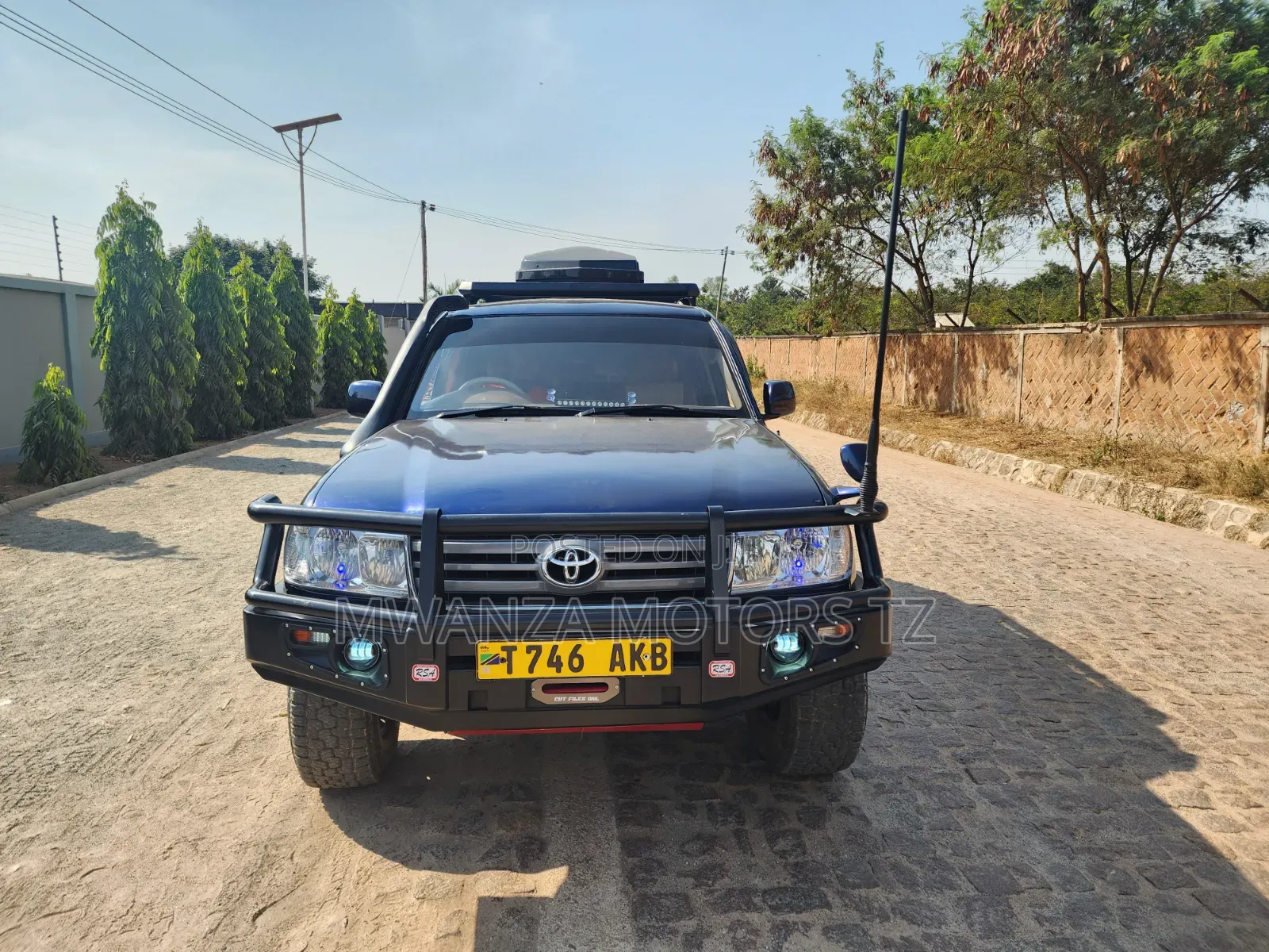 Toyota Land Cruiser 2008 Blue