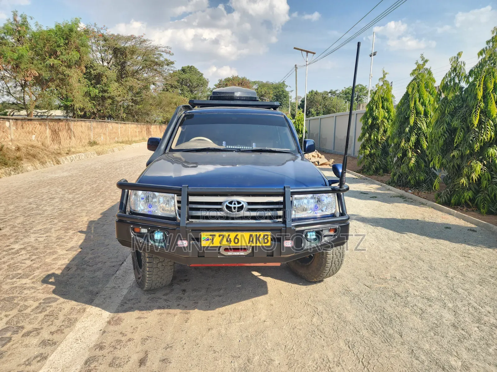 Toyota Land Cruiser 2008 Blue