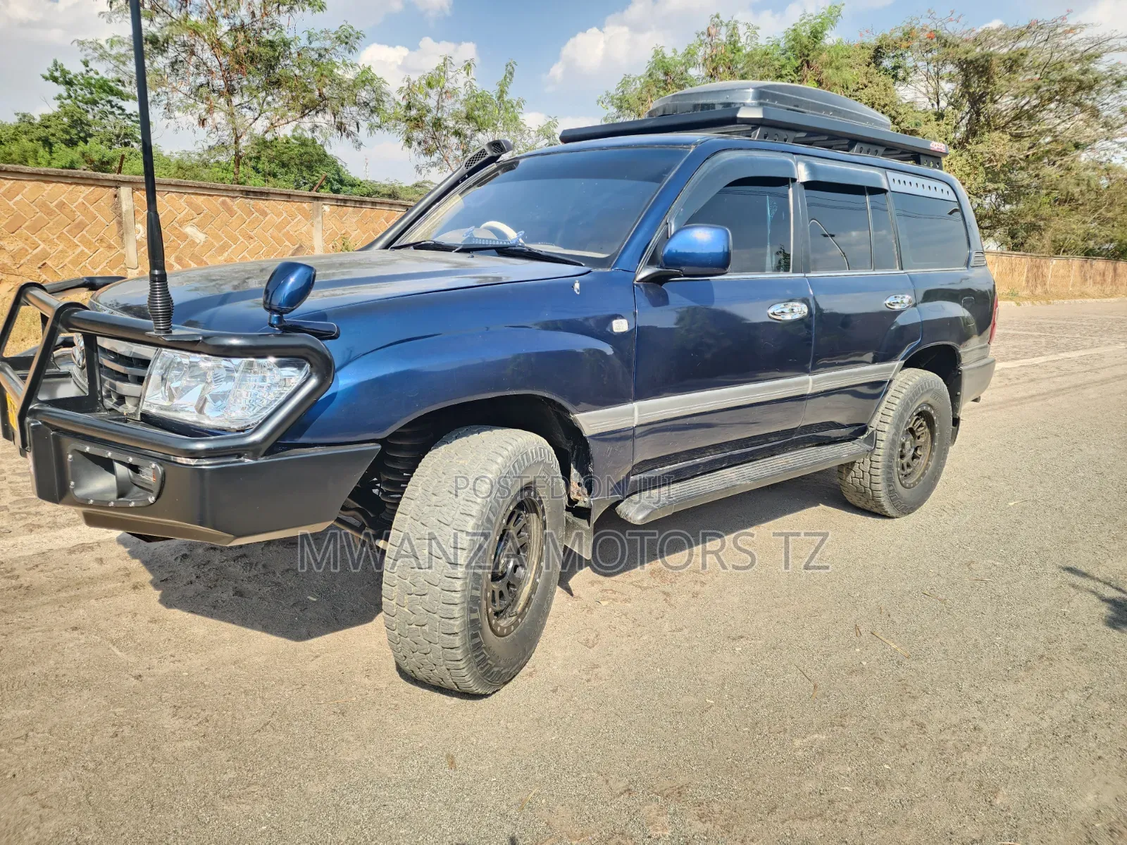 Toyota Land Cruiser 2008 Blue