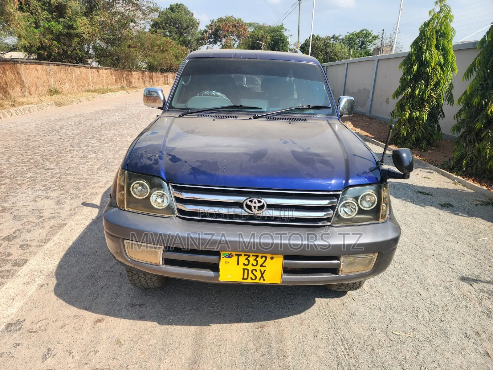Toyota Land Cruiser Prado 2003 Blue