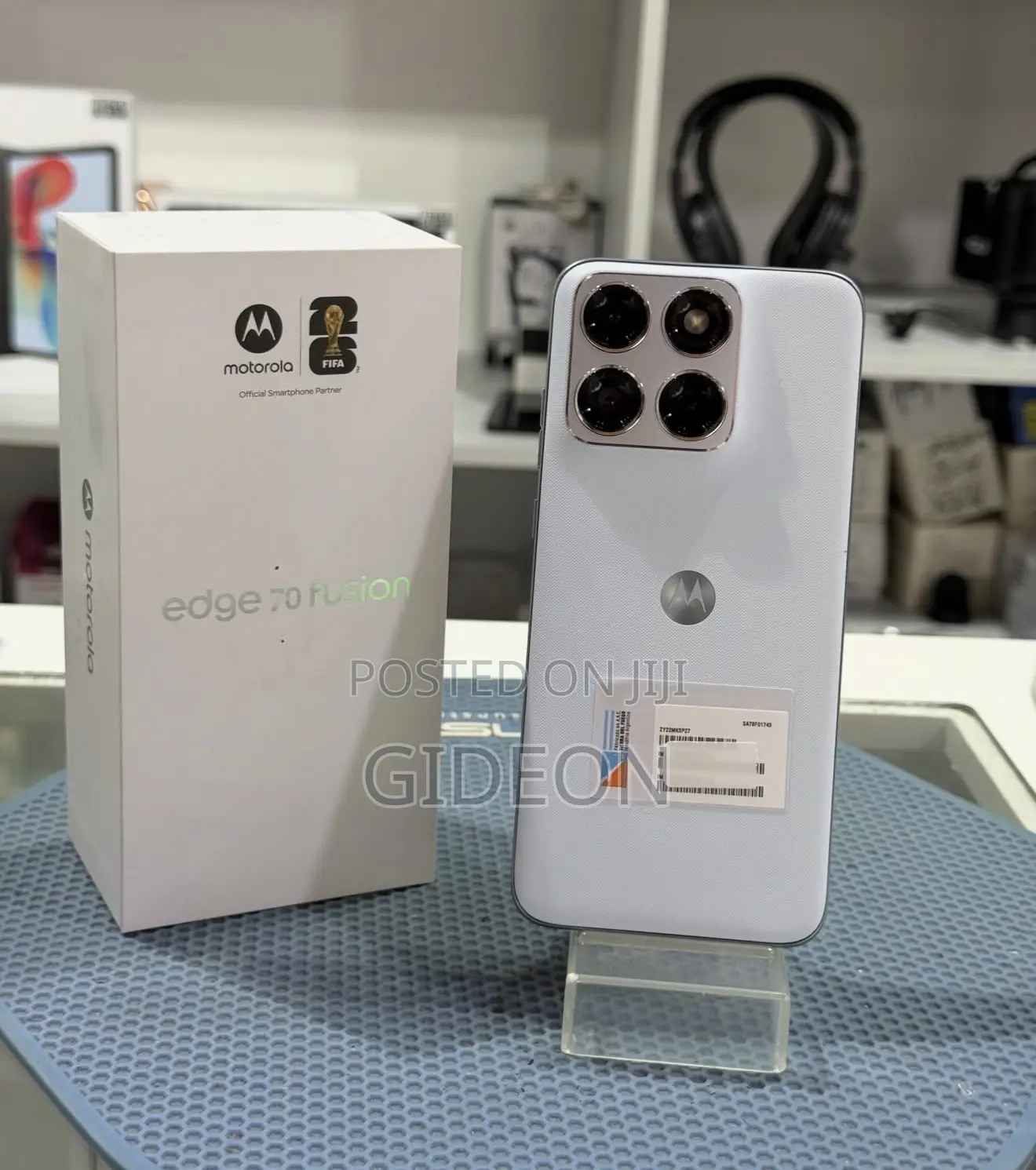 New Motorola Edge 70 Fusion 256 GB White