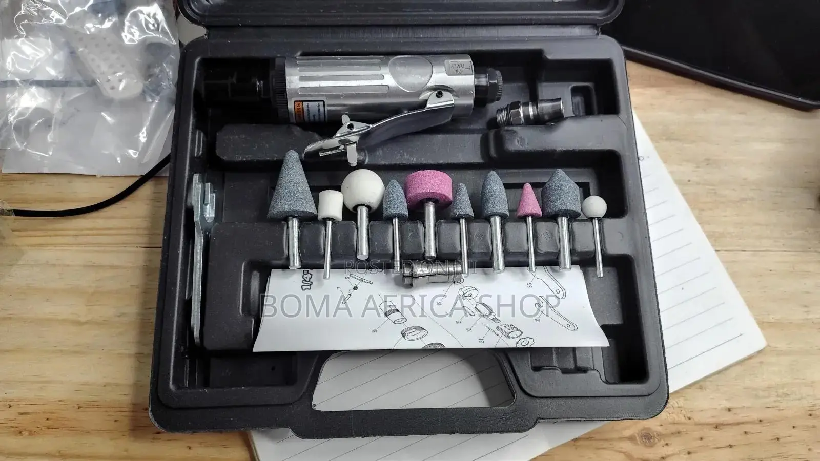 16 in 1 Air Die Grinder -Diy- Tyre Punture Repair, Grinding, Craft