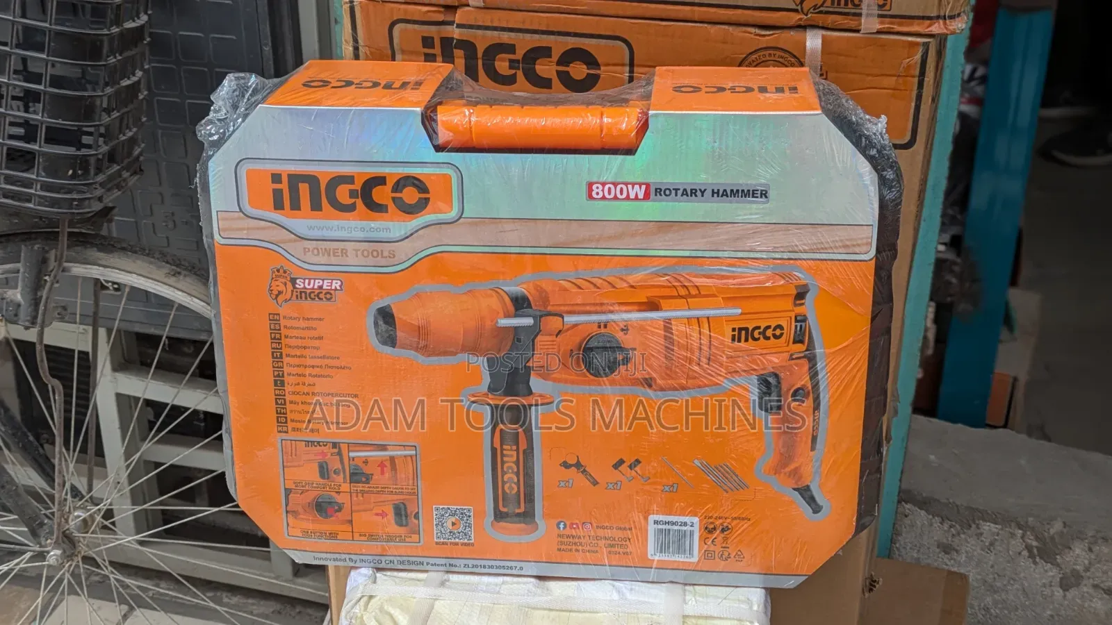 INGCO Electric Rotel Hammer 26mm 800w