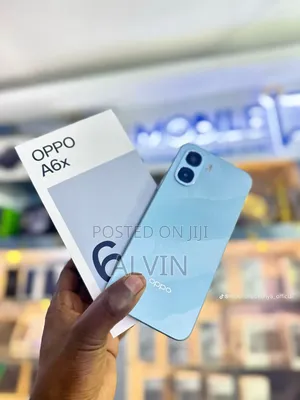New Oppo A6x 128 GB Blue