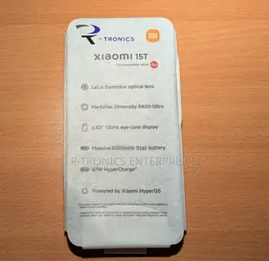 New Xiaomi 15T 512 GB Gray