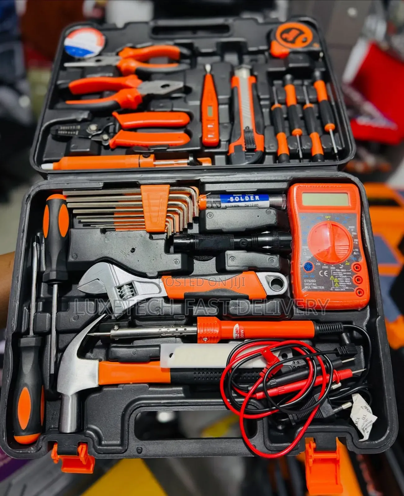30-PC Multi-Purpose Household and Electrical Repair Hand Tool Kit