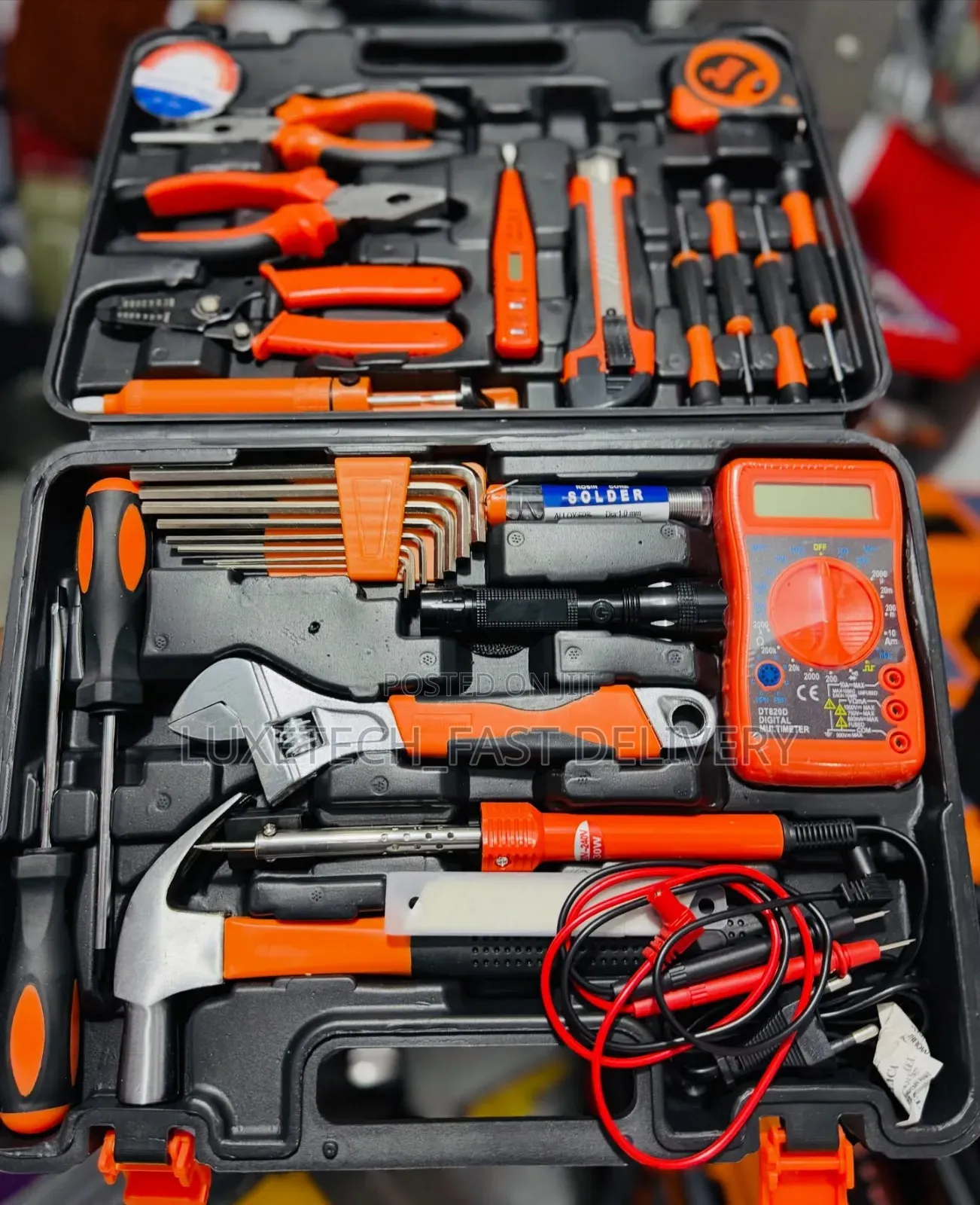 30-PC Multi-Purpose Household and Electrical Repair Hand Tool Kit
