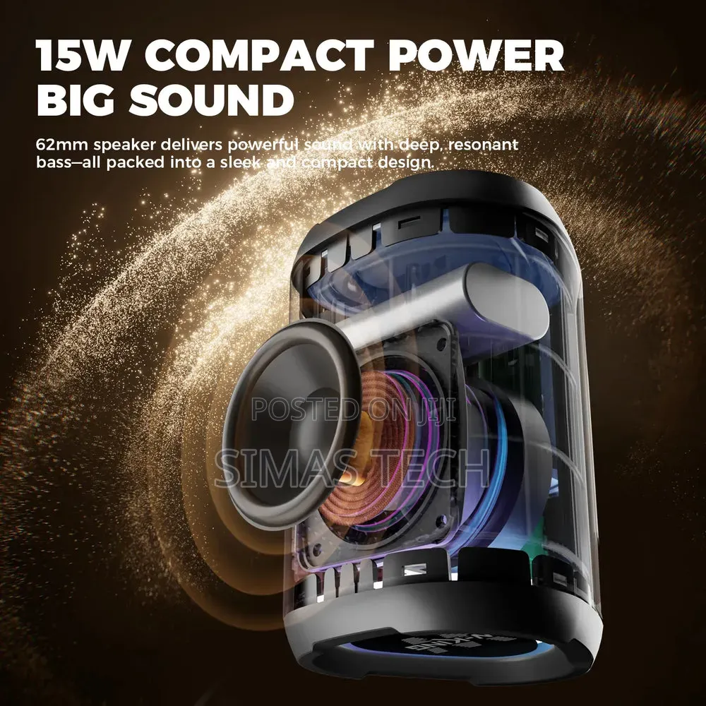 W-King D110 15w RMS Portable Bluetooth Speaker