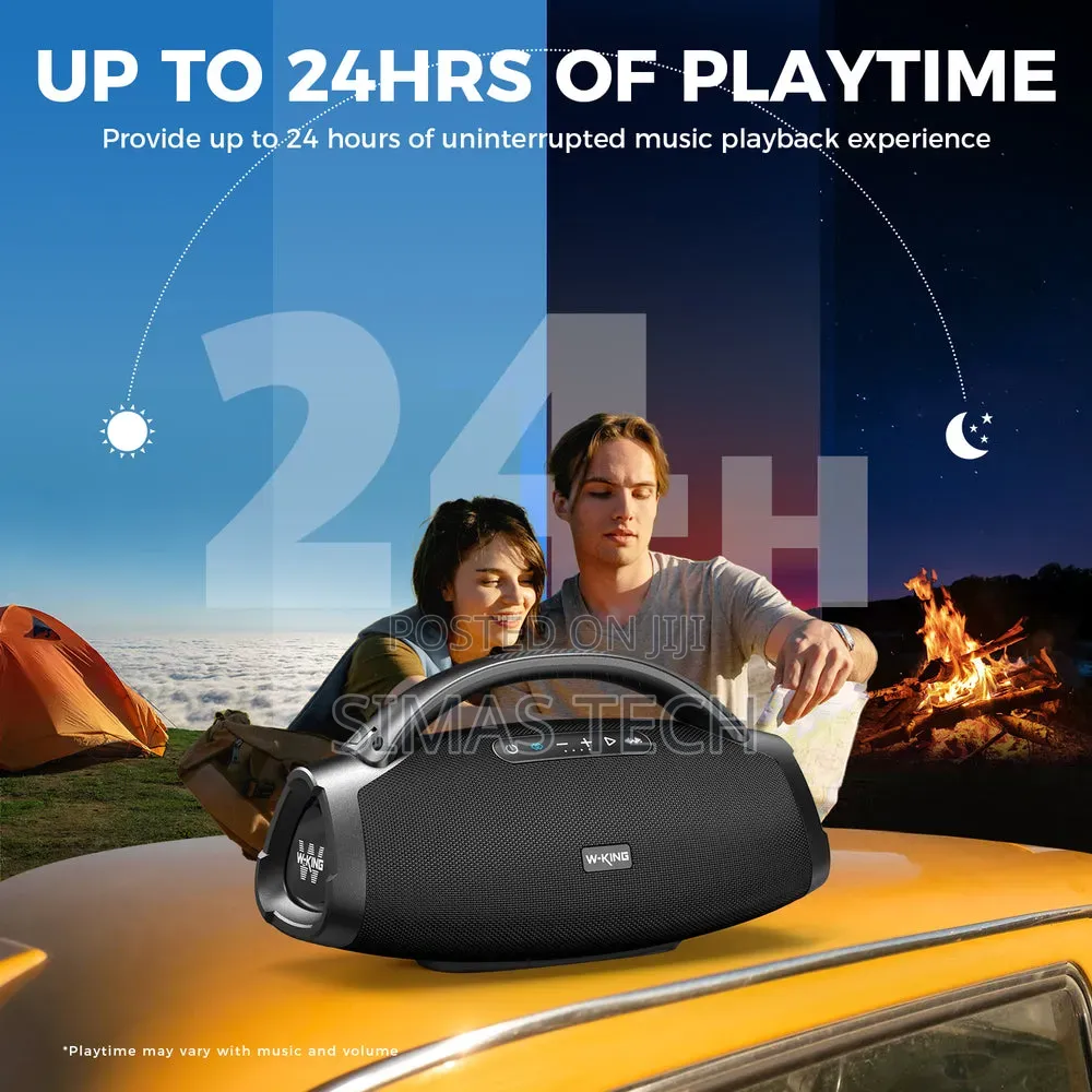 W-King X20S 140W RMS Portable Bluetooth Party Speaker With Deep Bass