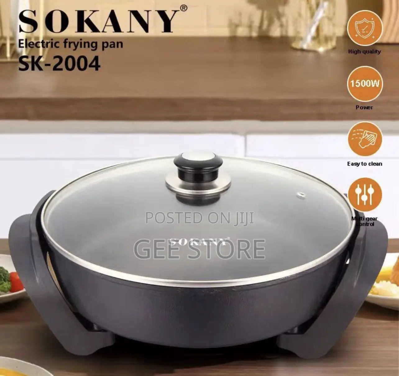 Sokany Electric Frying Pan SK-2004