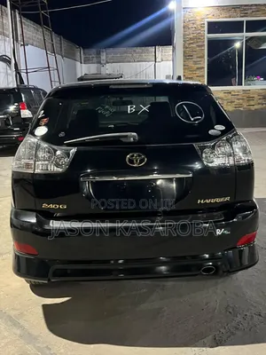 Toyota Harrier 2008 Black