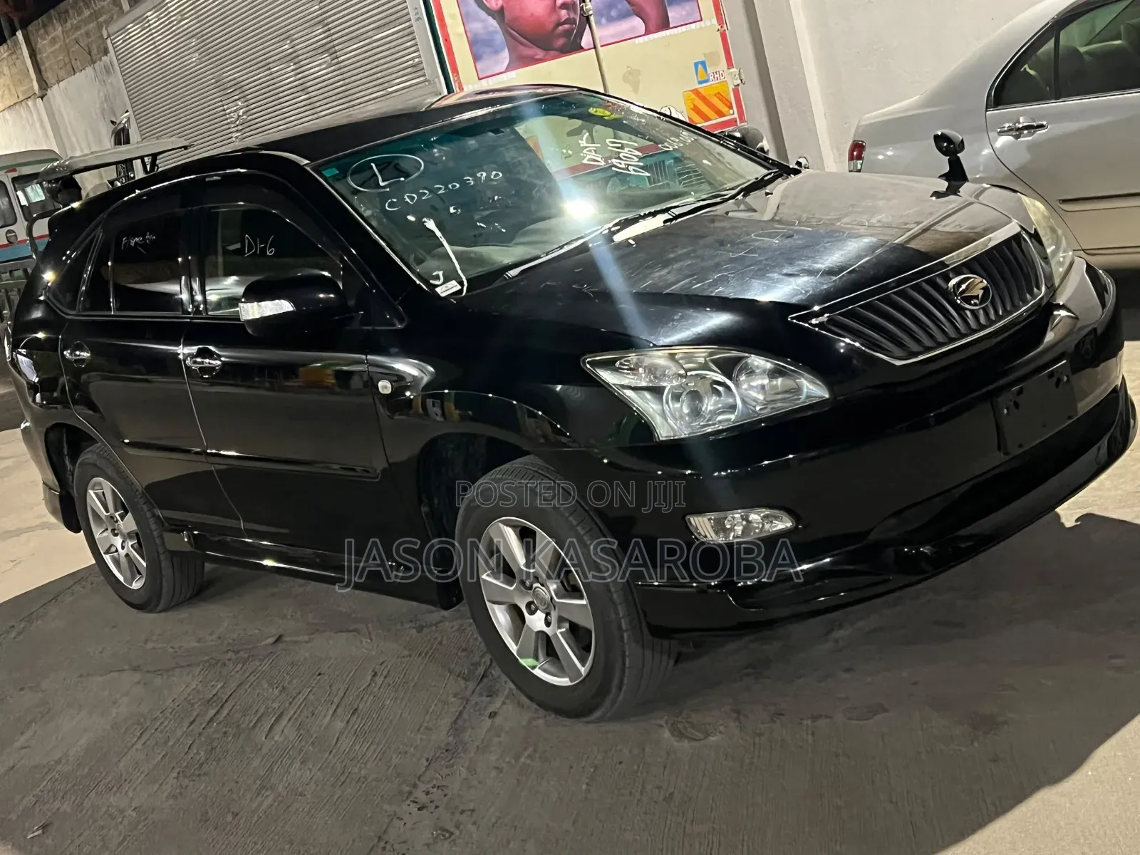 Toyota Harrier 2008 Black