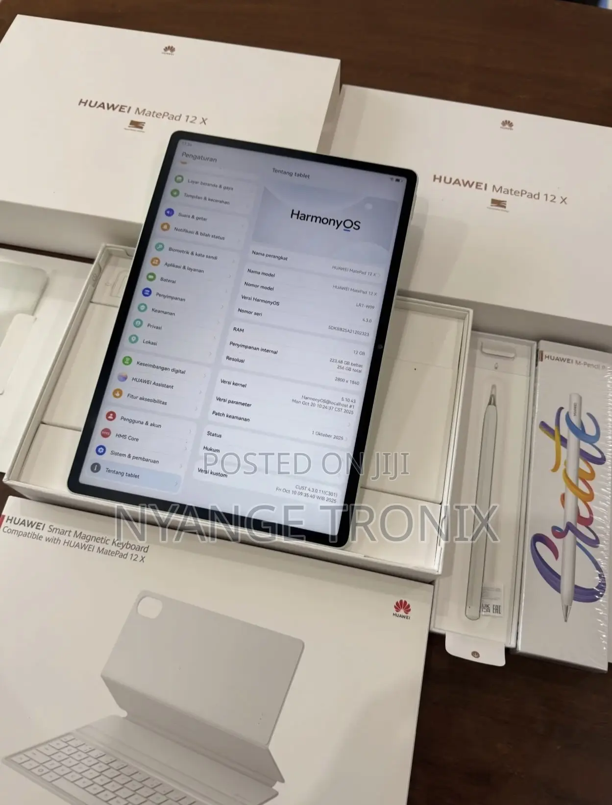 New Huawei MatePad 12 X 256 GB Gray