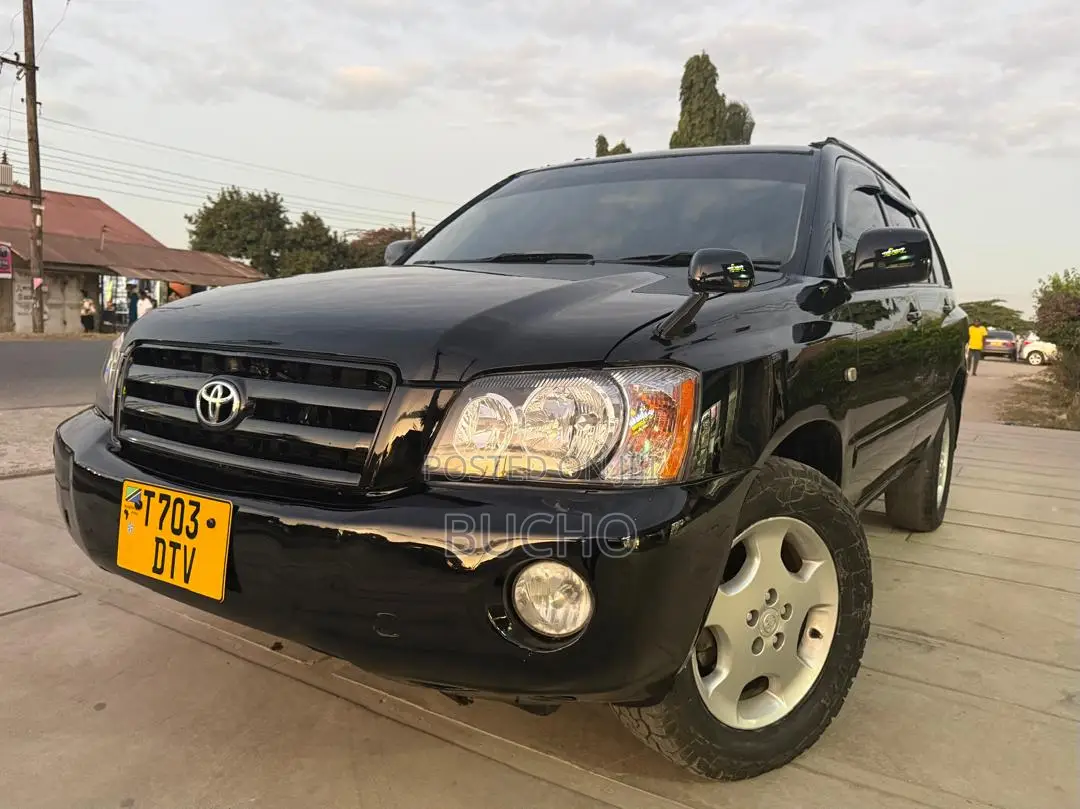 Toyota Kluger 2005 Black