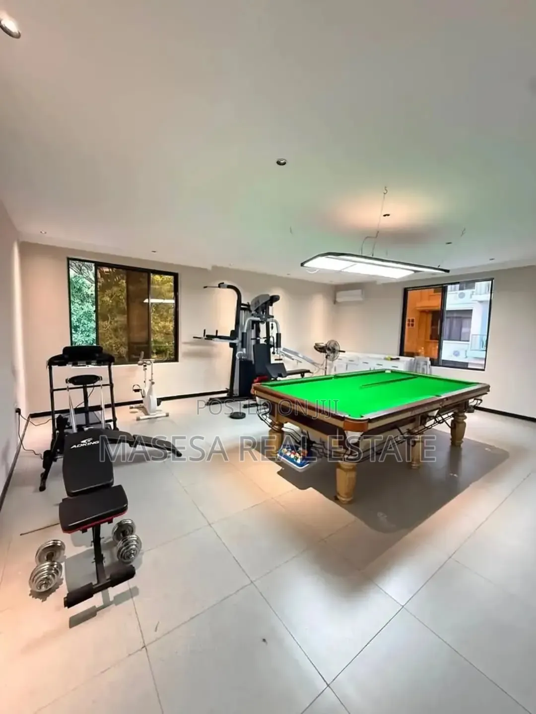 Furnished 1bdrm Duplex in Masaki for rent